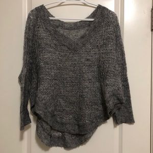 Grey wool knit